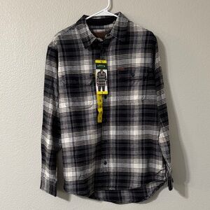 Orvis Plaid Button Long Sleeve Flannel